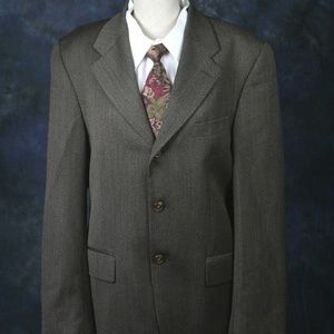 MEN'S RALPH LAUREN GREY SPORTS JACKET 44L